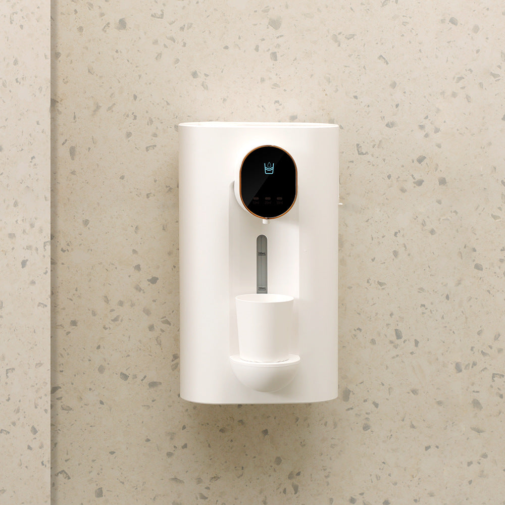 Household Bathroom Mouthwash Cups Wall Mounted Mouth Wash Machine Black Mouthwash Dispenser - V.I.P Digital Presence