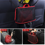 Car Net Pocket Handbag Holder Universal Multifunction Car Organizer Seat Gap Storage Mesh Pocket Interior Accessories - V.I.P Digital Presence