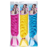 African Chemical Fiber Wig Large Braid Jumbo Braid Hair Dirty Braid High Temperature Yakis Braid - V.I.P Digital Presence