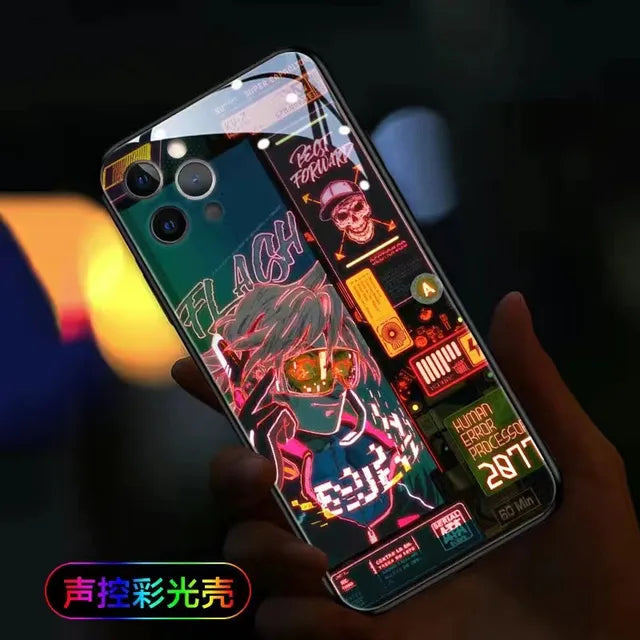 LED Flash Call Light Case For Samsung Galaxy S23 Ultra S22 21 Note 20 Ultra FE Selfie Light Cover for Samsung S21 S20 Plus Coque - V.I.P Digital Presence