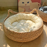 Cat Nest Winter Warm Cat Nest Cushion Thick Winter Round Nest House - V.I.P Digital Presence