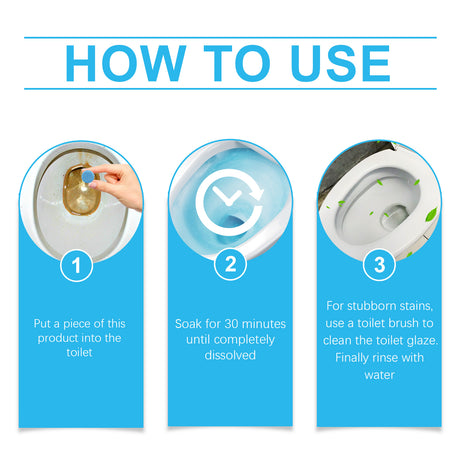 Toilet Cleaning Sheet, Toilet Smell, Stain And Scale Cleaning Bubble Cleaning Sheet - V.I.P Digital Presence