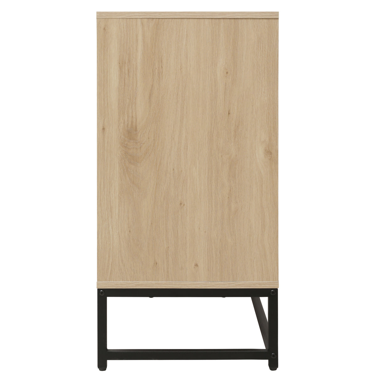 Engraved 4-door side panel with LED, self-service cabinet storage cabinet, modern coffee bar cabinet with adjustable shelves - V.I.P Digital Presence