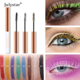 Eyelash Foundation Cream Waterproof Anti Sweat Not Dizzy Dye Slender Long Curl Warped Thick Color Mascara - V.I.P Digital Presence