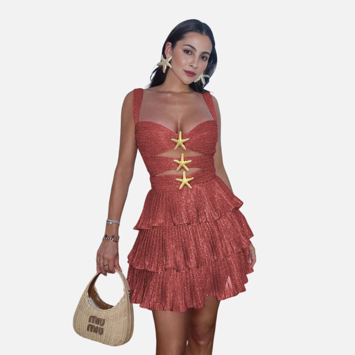 A-shaped cake skirt one-piece beach set sexy one-piece - V.I.P Digital Presence