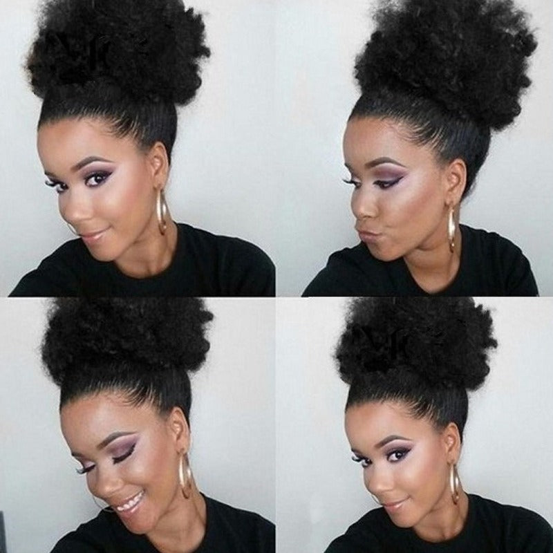 Kinky Hair Package Wig High Temperature Silk Wig Fluffy Explosive Hair - V.I.P Digital Presence