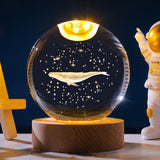 Starry Sky 3D Micro Landscape Crystal Ball Home Desktop Creative Interior Carving White Crystal Ball Ornament Craft Gift product - V.I.P Digital Presence