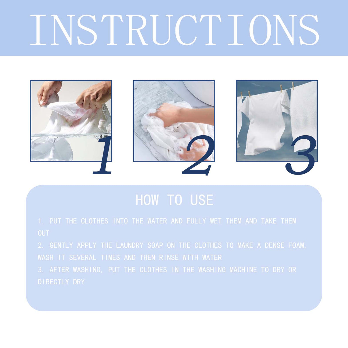 Laundry Soap, Clothes Clean Grease Mildew Spot Underwear Soap Hand Protection Deep Clean Easy To Bleach Hands - V.I.P Digital Presence