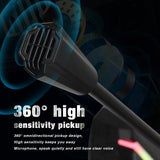 New desktop RGB luminous condenser microphone live broadcast shouting microphone gaming microphone - V.I.P Digital Presence