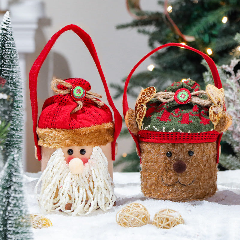 Christmas decorations, cartoon tote bags, gift bags, Christmas gift bags, children's candy bags, apple bags - V.I.P Digital Presence