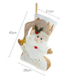 Christmas Decorative Socks Gift Bag Candy Bag Jewelry Gold 3D Christmas Socks Gift Bag - V.I.P Digital Presence
