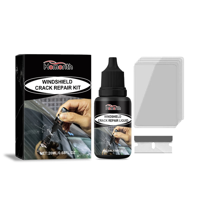 Automotive Windshield Repair Fluid Automotive Glass Cleaning Crack Repair Agent Clear Vision - V.I.P Digital Presence