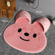 Silicone rabbit rub foot artifact bathroom anti-slip mat rub back massage pad rub bath wash feet to dead skin shower mat - V.I.P Digital Presence