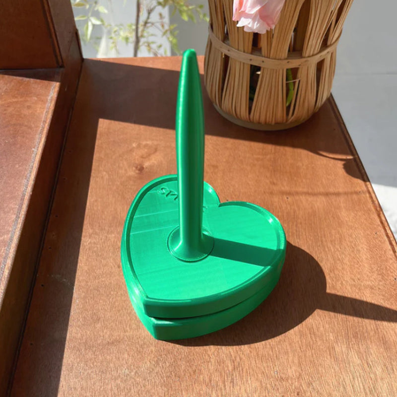 Vertical Shiny-Design Yarn Spinners and Holders: Rotary Plastic Tools for Textile Wool, Agri Wool, and Knitting Enthusiasts - V.I.P Digital Presence