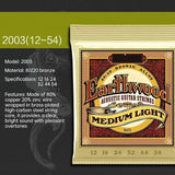 6 sets of Ernie Ball Slinky guitar strings (models 2003, 2215, 2223, 2221, nickel - wound) for electric & acoustic guitars - V.I.P Digital Presence