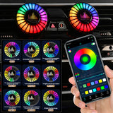 Car aromatherapy air outlet atmosphere light Car sound pickup light Car perfume voice-controlled rhythm light - V.I.P Digital Presence