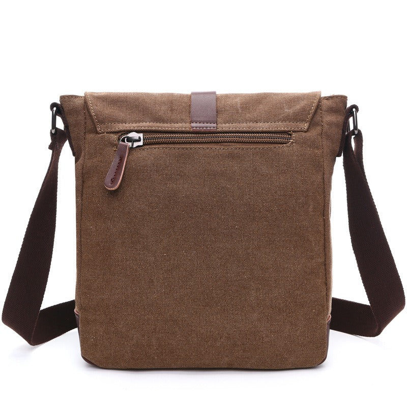 Men Business Messenger Bags For Men Shoulder Bag vintage Canvas Crossbody Pack Retro Casual Office Travel Bag - V.I.P Digital Presence