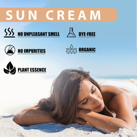 Rice Protective Cream Moisturizing, Refreshing, Non-Sticky, Naturally Protects Against Uv Exposure And Increases Skin Elasticity - V.I.P Digital Presence