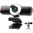 4k beauty autofocus 1080p computer camera high-definition audio USB live streaming webcam2k fill light - V.I.P Digital Presence