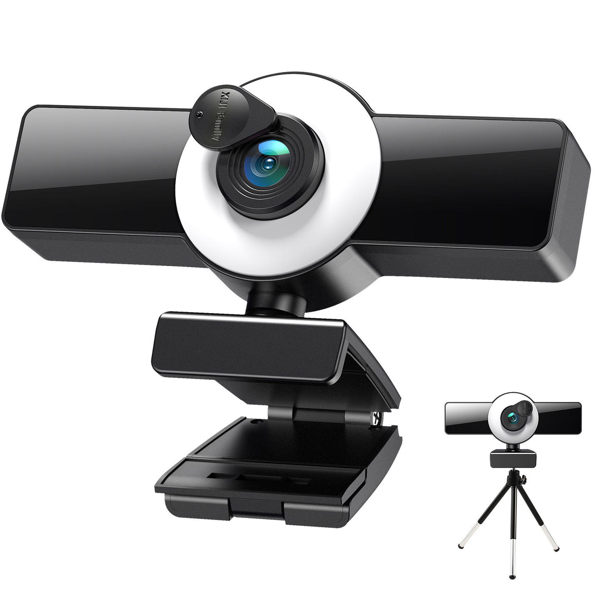 4k beauty autofocus 1080p computer camera high-definition audio USB live streaming webcam2k fill light - V.I.P Digital Presence