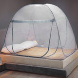 Mongolian bag mosquito net installation-free steel wire bottomless folding single-door magic mosquito net Mosquito net - V.I.P Digital Presence