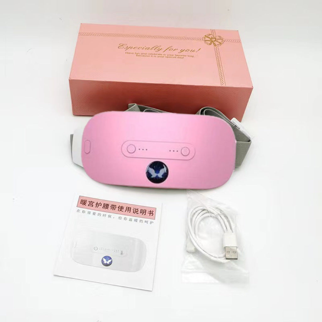 USB Portable Menstrual Heating Pad Smart Warm Belt Relief Waist Palace Cramp Hot Menstrual Pain Relief Heating Belt - V.I.P Digital Presence