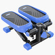 Home Office Exercise 330LBS Capacity Mini Stepper with Resistance Bands and LCD Monitor ，blue - V.I.P Digital Presence