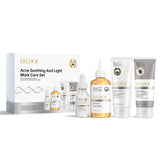 Set para el cuidado del acné, iluminador, hidratante suave, reparador de la piel, set facial hidratante