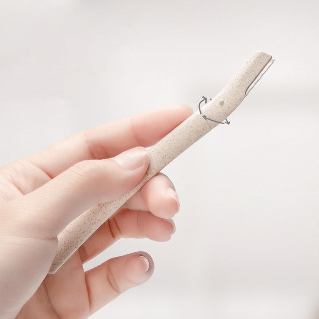 2 Pcs Eyebrow Trimmer Set Macro Safety Eyebrow Razor Ladies Eyebrow Shaver Shaved Eyebrow Knife Beauty Tool - V.I.P Digital Presence