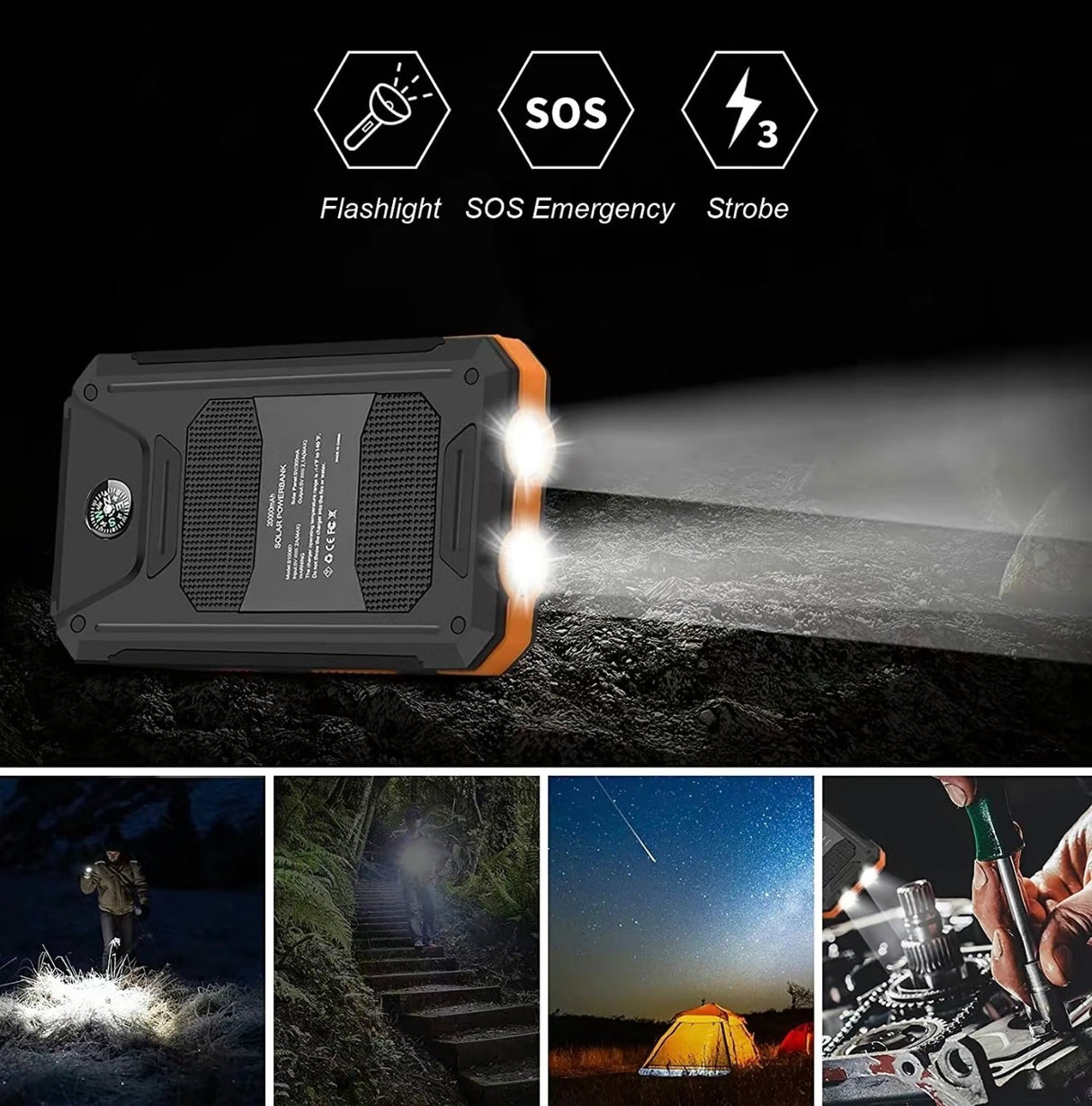 SolarCharge Outdoor Power Bank