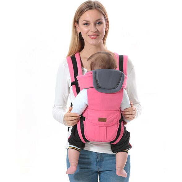 0-30 Months Breathable Front Facing Baby Carrier 4 in 1 Infant Comfortable Sling Backpack Pouch Wrap Baby Kangaroo New - V.I.P Digital Presence
