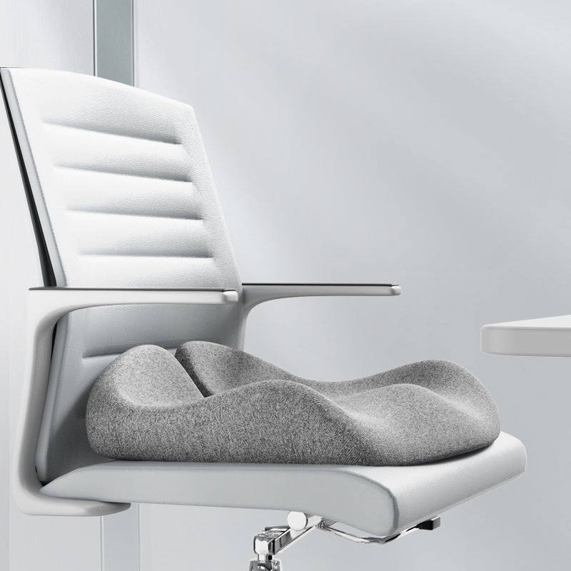 Memory Foam Coccyx Cushion. Alleviates tailbone/sciatica/back pain. Non - slip for office/car seats. - V.I.P Digital Presence