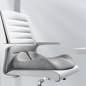 Memory Foam Coccyx Cushion. Alleviates tailbone/sciatica/back pain. Non - slip for office/car seats. - V.I.P Digital Presence