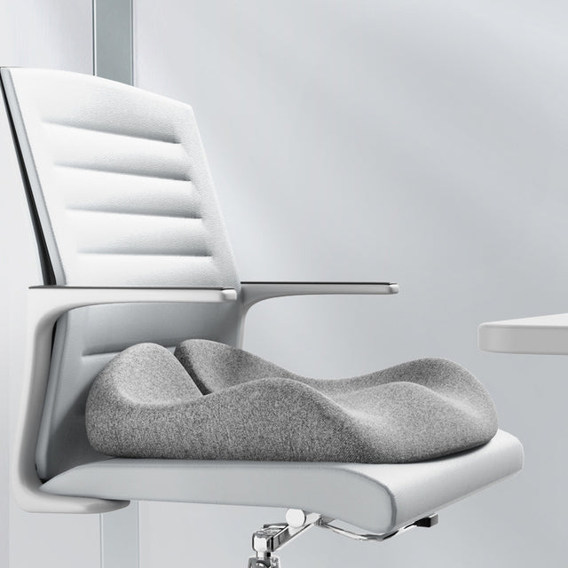 Memory Foam Coccyx Cushion. Alleviates tailbone/sciatica/back pain. Non - slip for office/car seats. - V.I.P Digital Presence