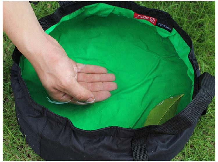 Fishing Basin Portable Travel Laundry Washbasin Foot Bag Bucket Outdoor Travel Basin - V.I.P Digital Presence
