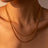 18K Gold-Plated Lobster Closure Bead Necklace - V.I.P Digital Presence