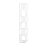 6-layer rotating acrylic board simple bookshelf, multi-functional creative bookshelf for students in the living room - V.I.P Digital Presence