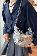 Sequin Chain Crossbody Bag - V.I.P Digital Presence