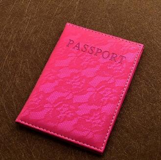 Luxury Elegant Women Passport Cover Pink World Universal Travel Passport ticket holder Cover on the Passport Case passport pouch - V.I.P Digital Presence