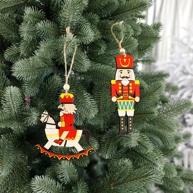 Elk Snowman Christmas Decoration Snowflake Santa Claus Christmas Tree Pendant Christmas Tree Decoration - V.I.P Digital Presence