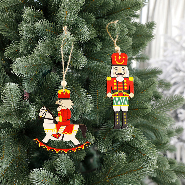 Elk Snowman Christmas Decoration Snowflake Santa Claus Christmas Tree Pendant Christmas Tree Decoration - V.I.P Digital Presence