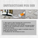 Roller Waterproof Glue, Home Waterproof Repair With Roller Brush Wear-Resistant Exterior Waterproof Paint - V.I.P Digital Presence