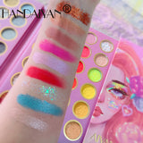 HANDAIYAN 84 Color Makeup Palette Eye Shadow + Blush + Highlight Eye Shadow Set Set Box Pearl Matte Eye Shadow - V.I.P Digital Presence