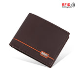 New Korean Youth Leather Zipper Short Men's Wallet Retro US Dollar Wallet - V.I.P Digital Presence
