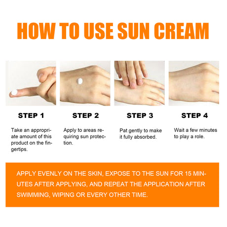 Protective Cream Moisturizes The Face, Body And Skin Protection Without Fake White Summer Refreshing Without Greasy - V.I.P Digital Presence