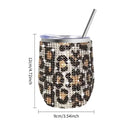 12oz Diamond Wine Tumbler With Sealed Lid Vacuum Thermo Beer Mug Cup Stainless Steel Mug Cup Champagne Party Bridemaid Gift - V.I.P Digital Presence