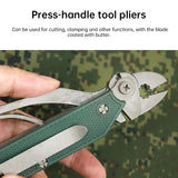 Cold - war Russian 6E6 multi - functional outdoor EDC folding tool pliers set - V.I.P Digital Presence