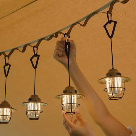 Outdoor Lighting Pinecone Camping Light Retro Camping Light Tent Light Camping Light Type-C Charging Pinecone Camping Light - V.I.P Digital Presence