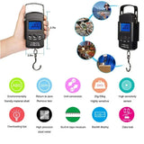 50kg/10g Oauee Mini Scale Electronic For Fishing Luggage Travel Weighting Steelyard Portable Digital Kitchen Scales - V.I.P Digital Presence