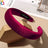 New Bright Velvet Wide Edge Sponge Head Hoop - V.I.P Digital Presence